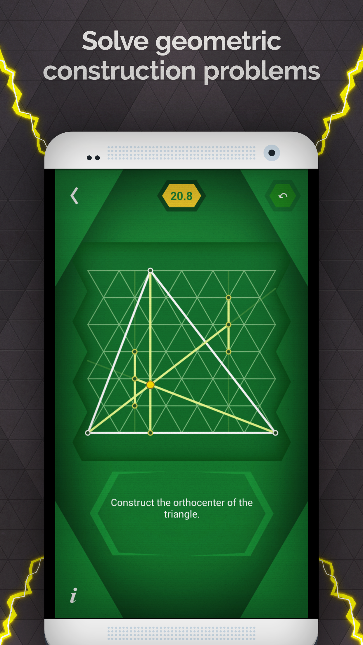 Pythagorea 60° screenshot game