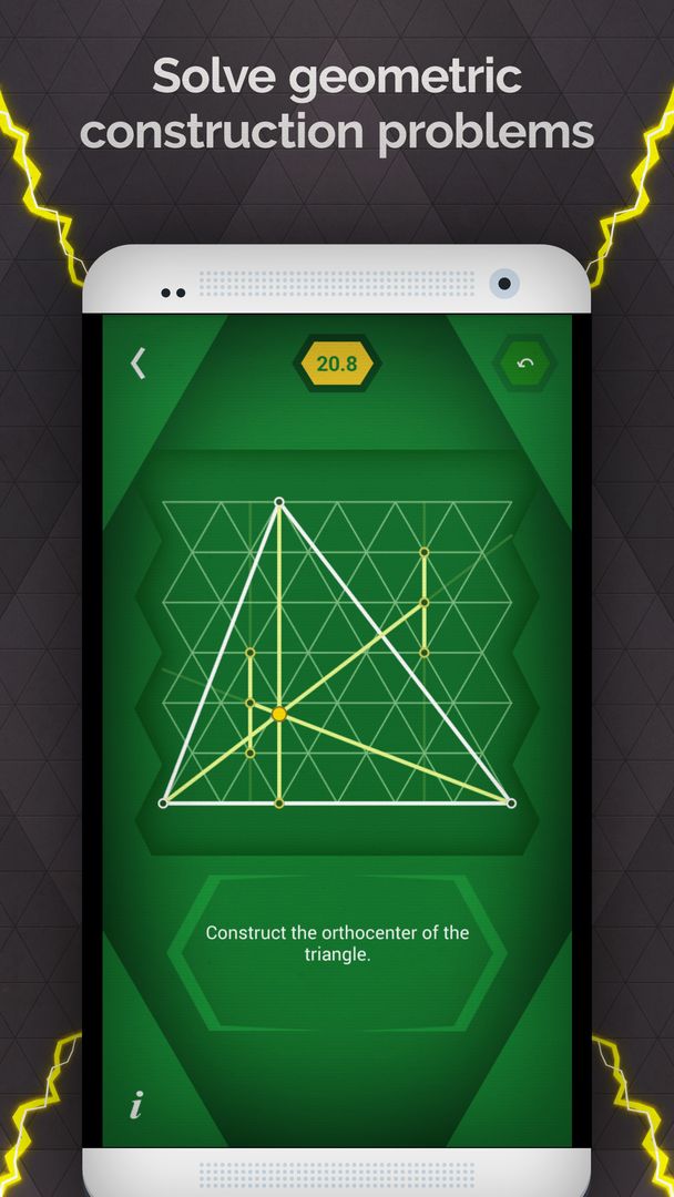 Screenshot of Pythagorea 60°
