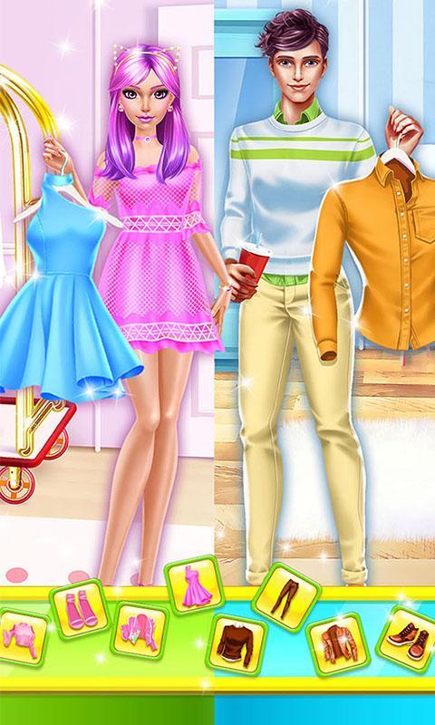 Fashion Doll - Theme Park Date Game Screenshot