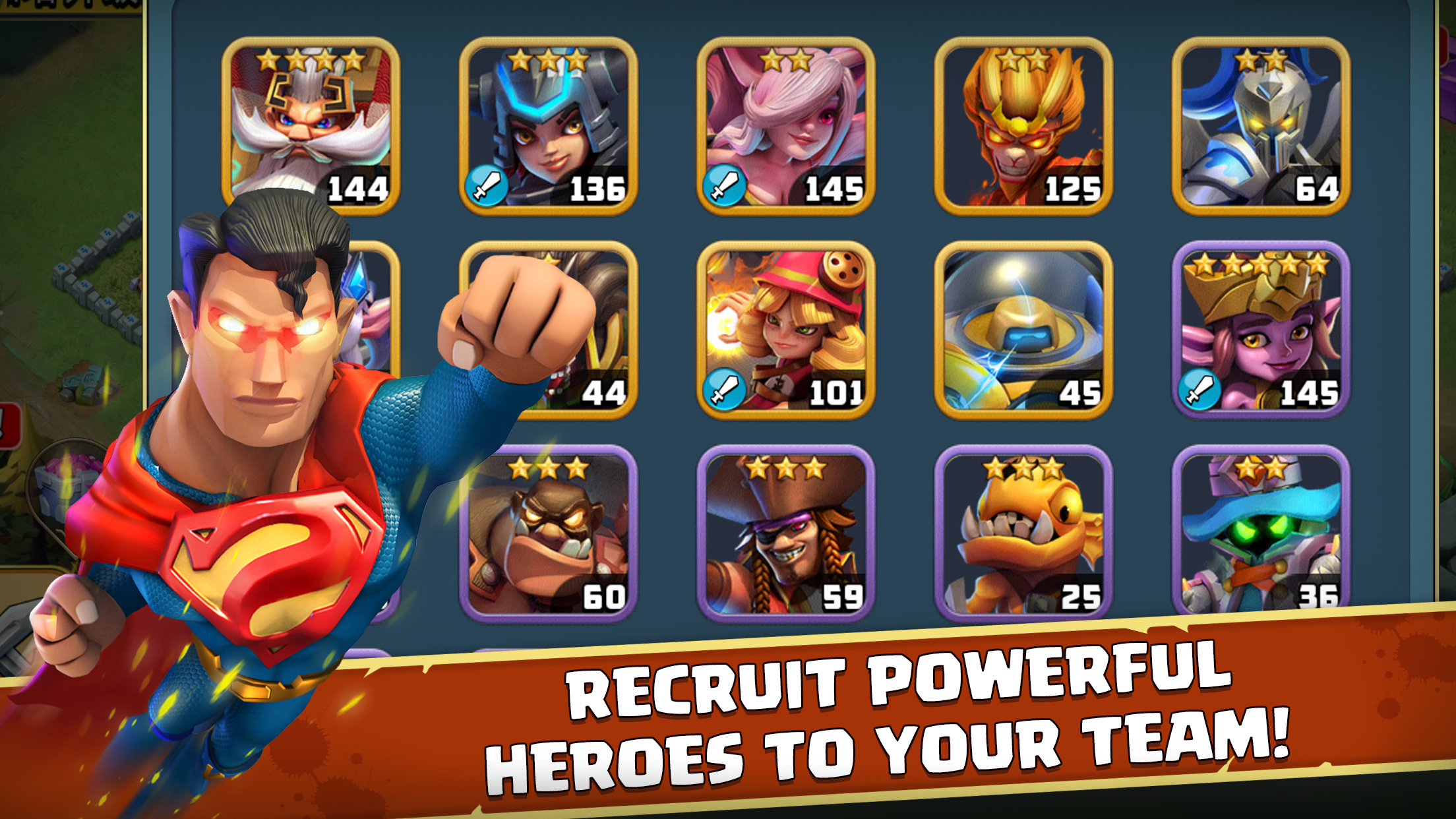 Heroes Rush: Clash Lords 게임 스크린샷