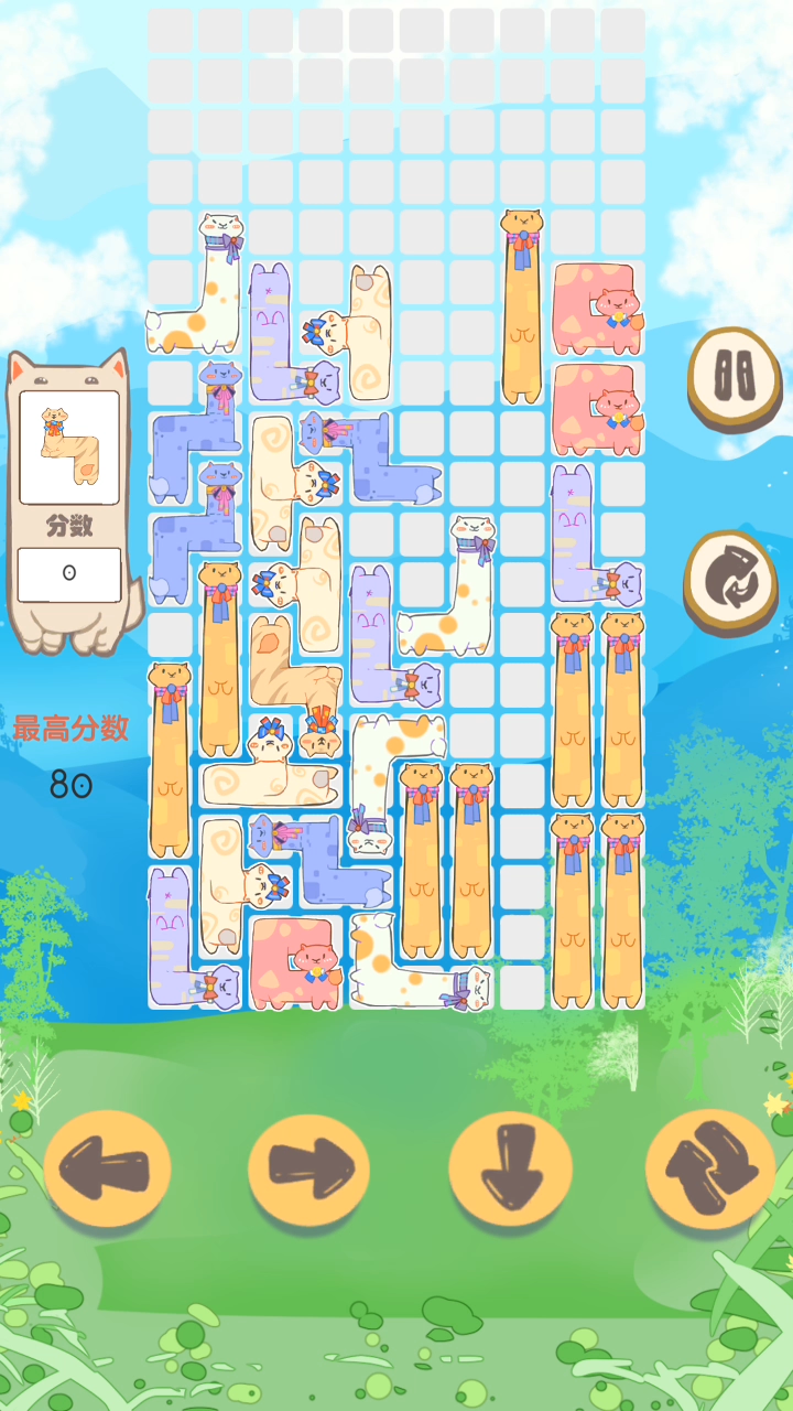 俄罗斯驼块 Game Screenshot