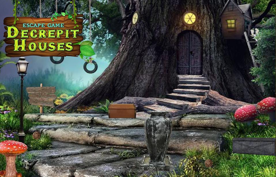 Escape Game - Decrepit Houses 게임 스크린 샷