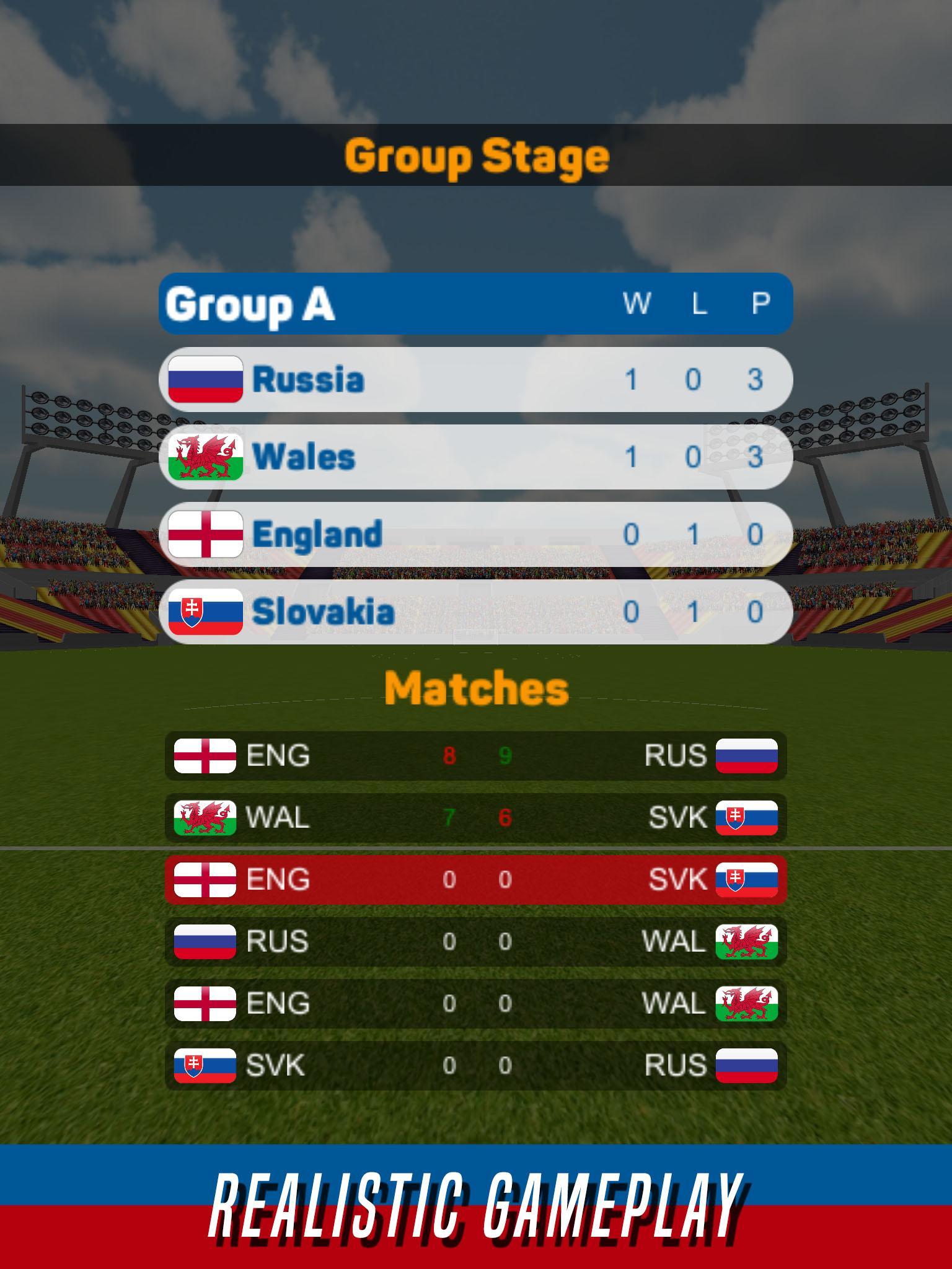 Penalty Soccer Olympic & Euro Game Screenshot