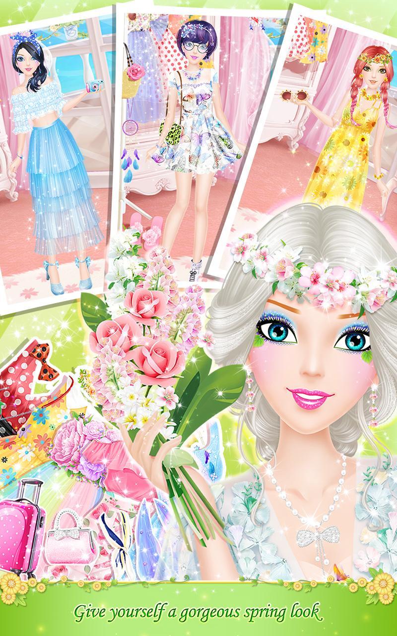 Tina's Diary - Spring Outing 게임 스크린샷