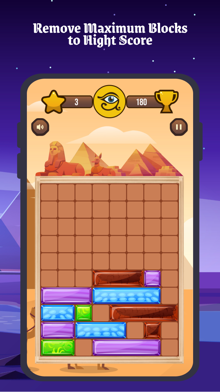 Скриншот игры Sliding Block Puzzle Game