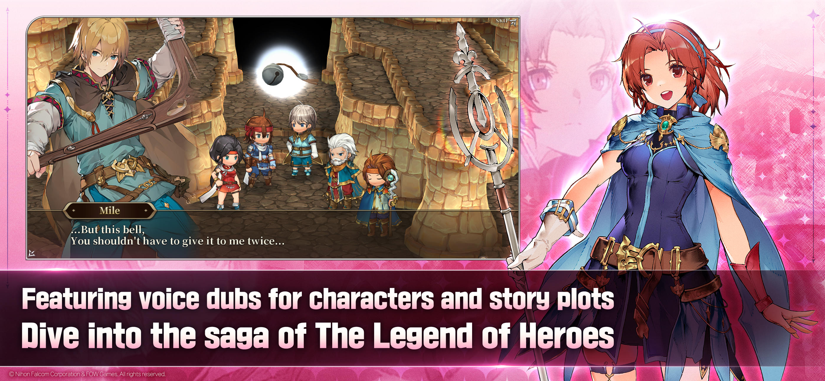 The Legend of Heroes : Gagharv Game Screenshot