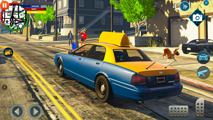 US Taxi Car Driving Simulator ภาพหน้าจอเกม