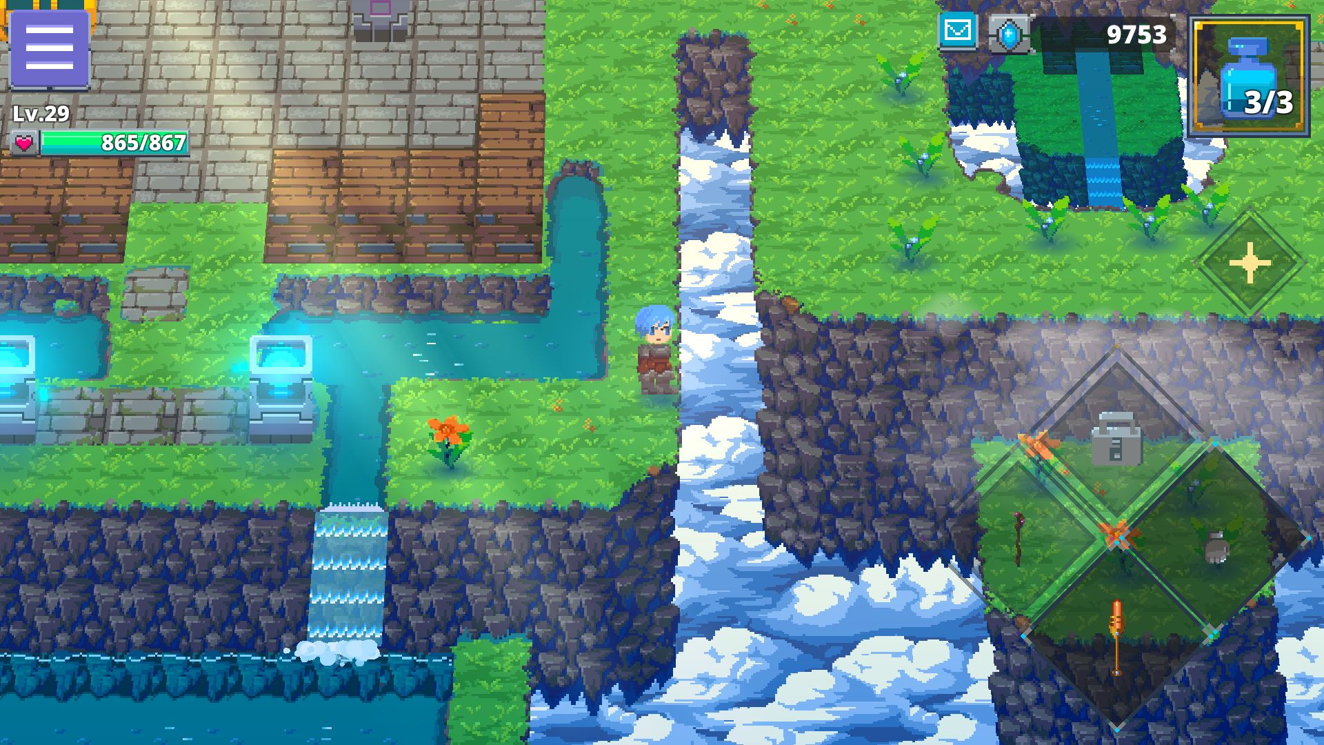 Labyrinth Legend II Game Screenshot