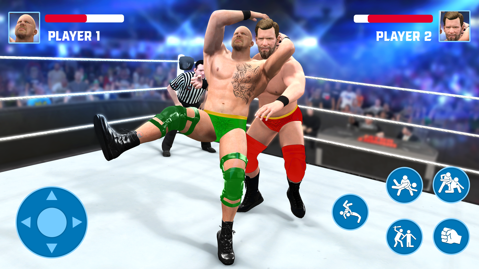Screenshot 1 of Arena de lucha libre del gimnasio 1.0.3