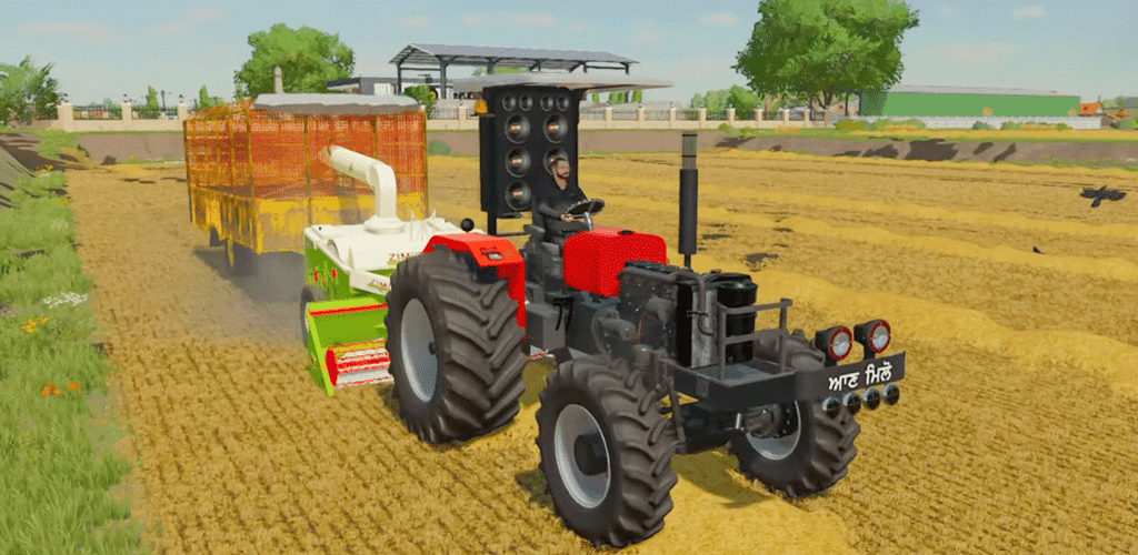 Banner of Real Farming 3D Tractor Game 