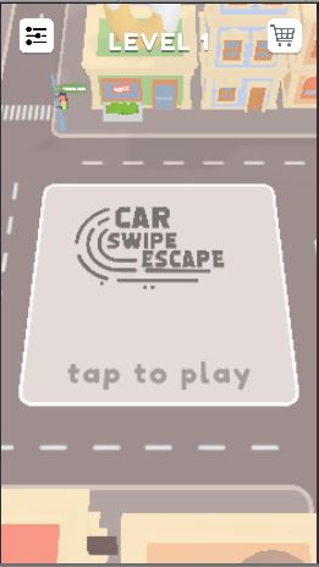 Cuplikan Layar Game Car Swipe: Escape