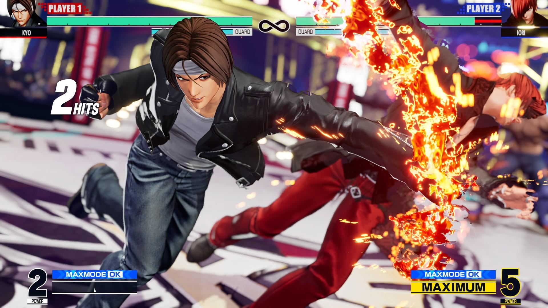 THE KING OF FIGHTERS XVのキャプチャ