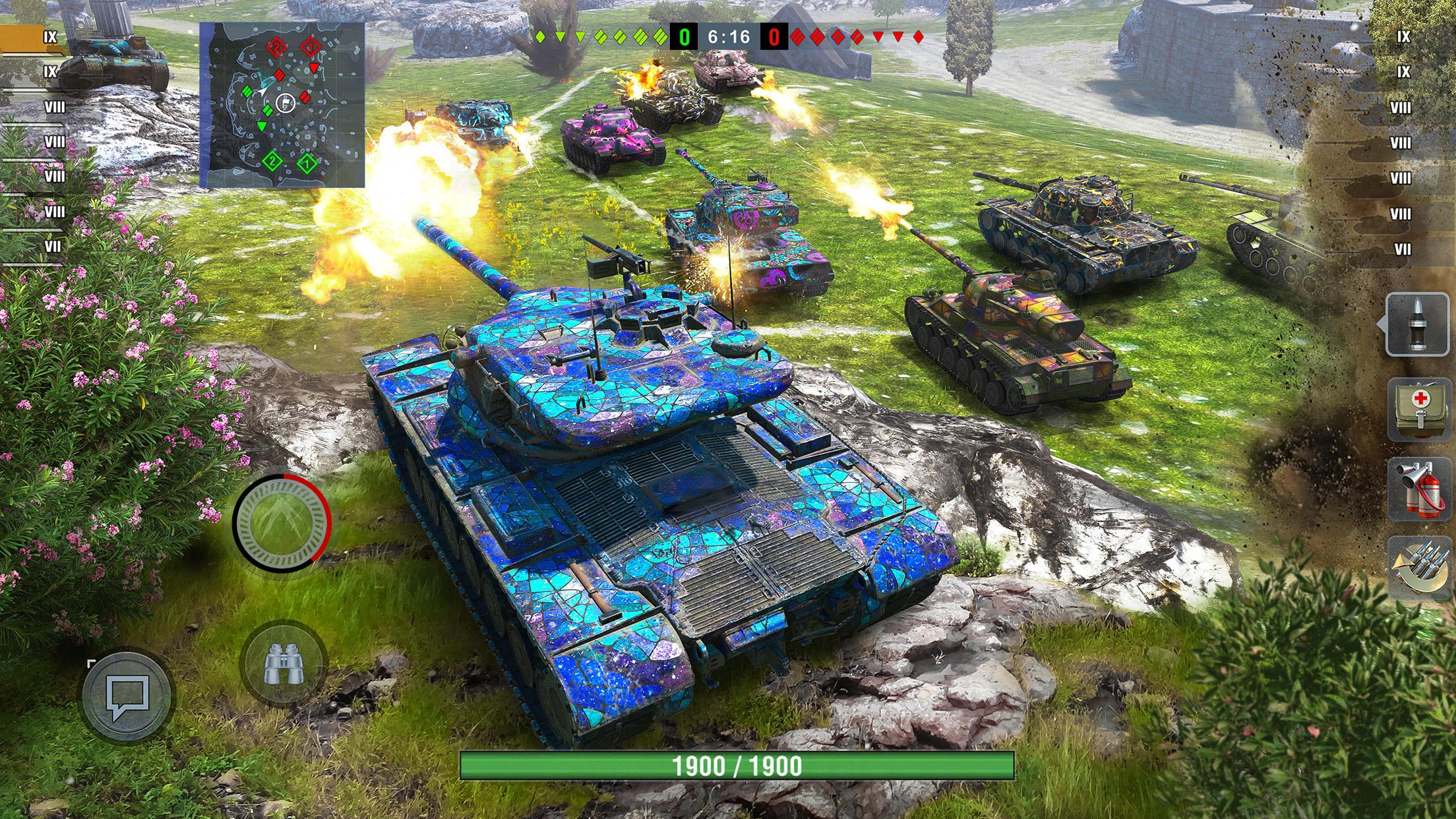 Screenshot 1 of World of Tanks Blitz — ПВП ММО 10.8.0.438
