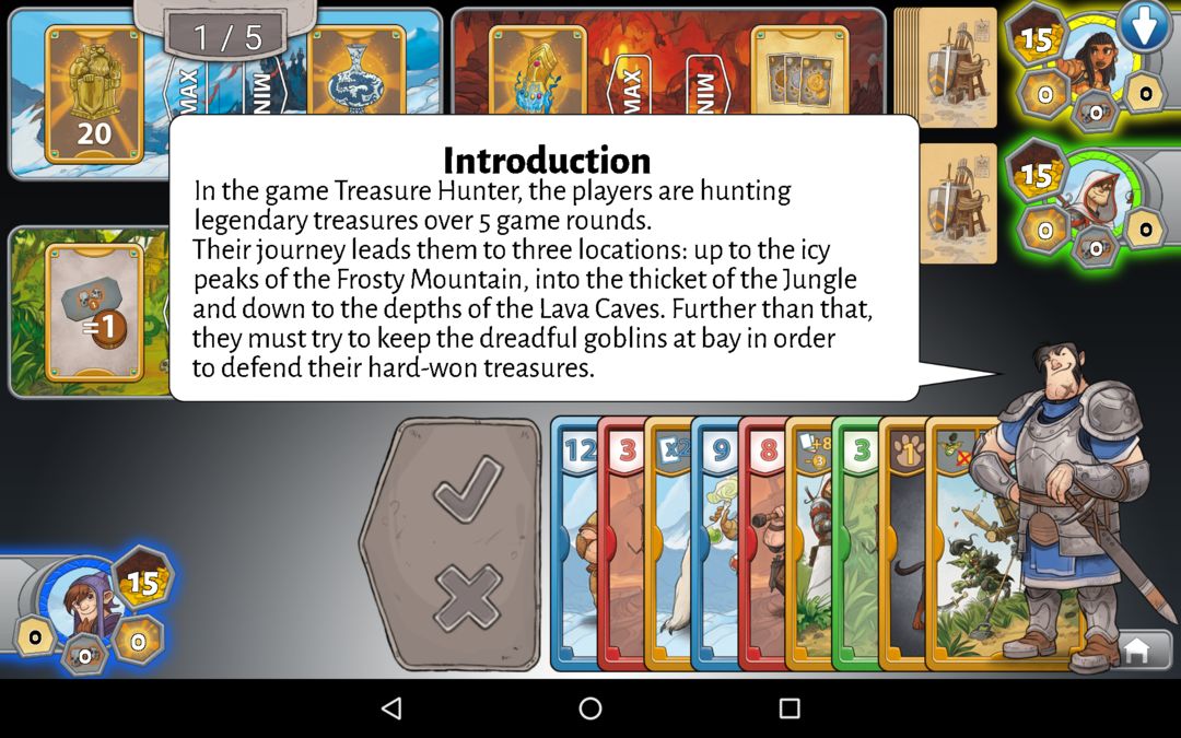 Screenshot of TreasureHunter by R.Garfield