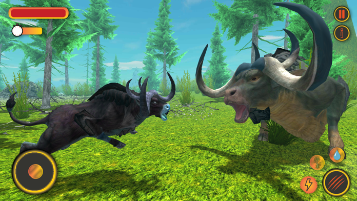 Captura de Tela do Jogo Hunter Bull beast Simulator