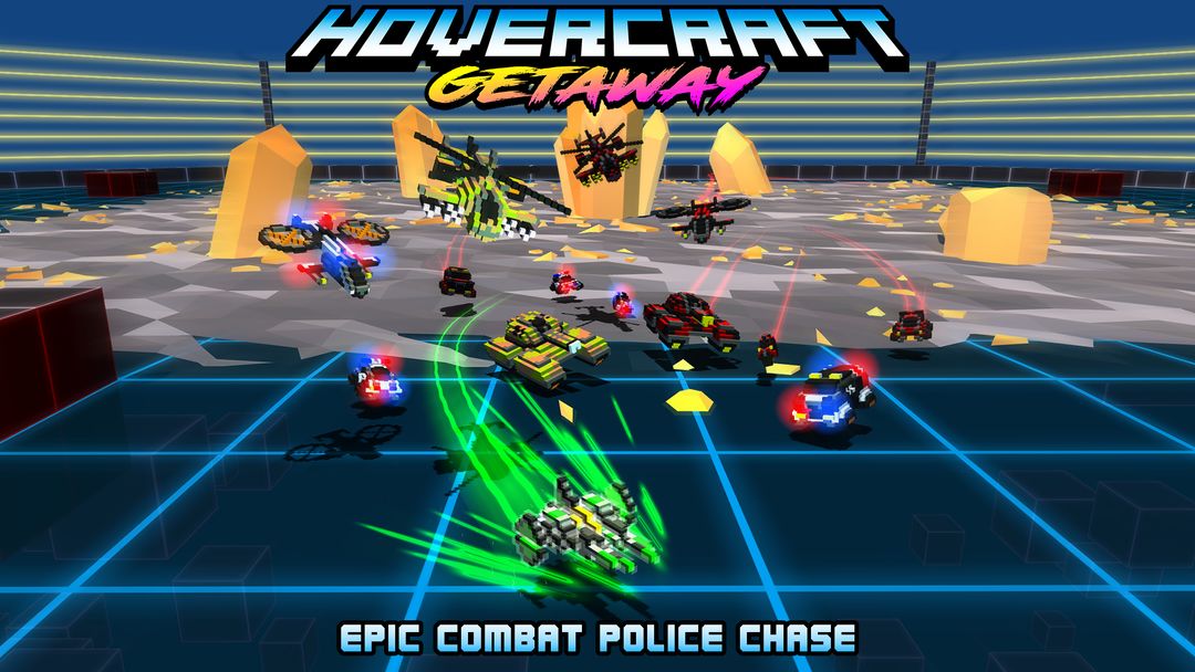 Hovercraft: Getaway screenshot game