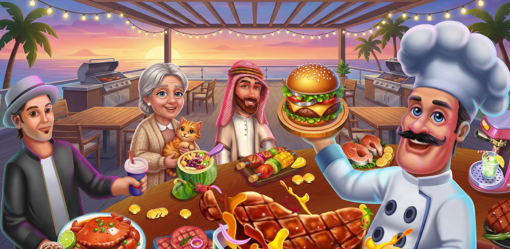Banner of Rush Cooking Chef Madness Game 