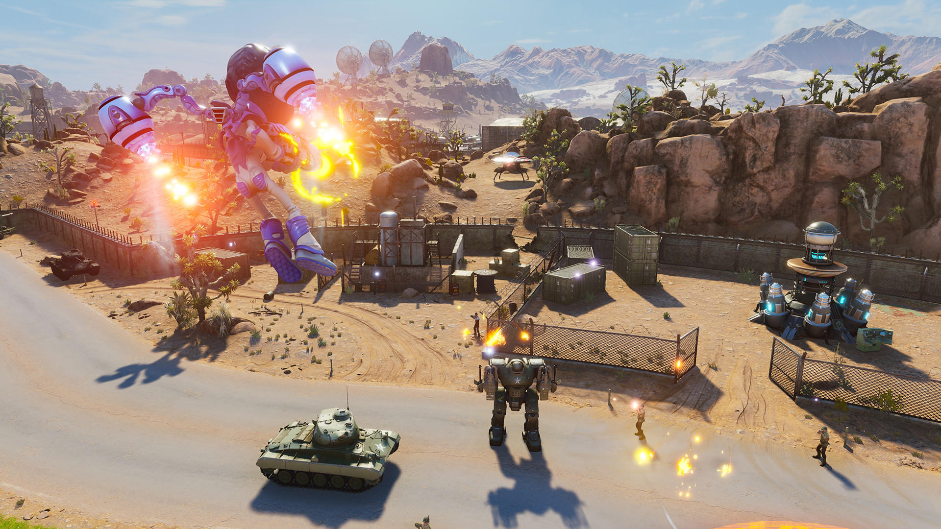 Screenshot of Destroy All Humans!