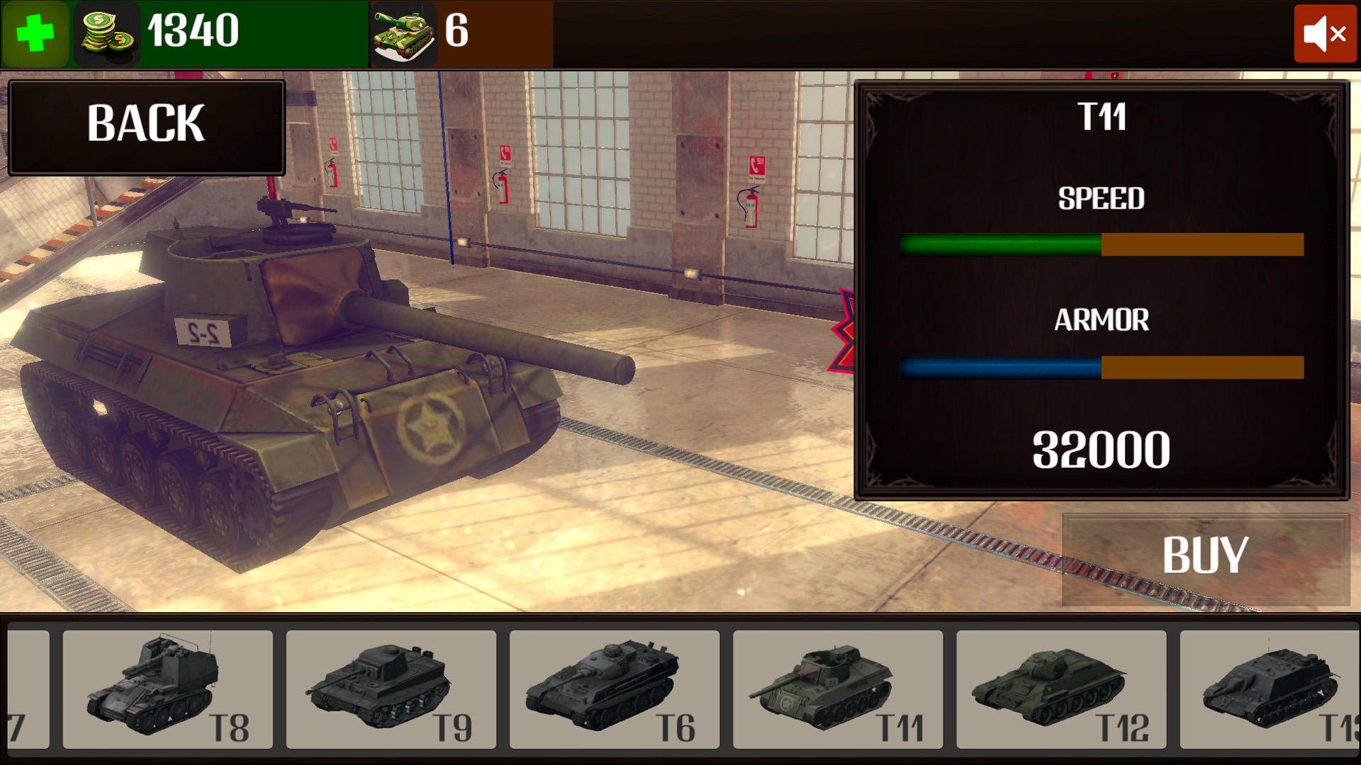 Cuplikan Layar Game Battle Tanks Firestorm