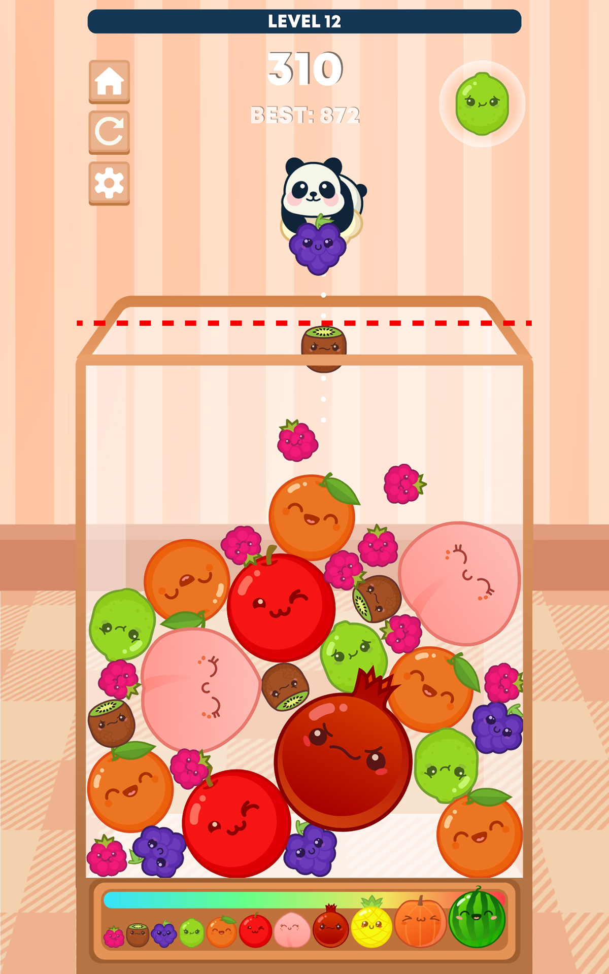 Watermelon Game: Panda Merge ภาพหน้าจอเกม