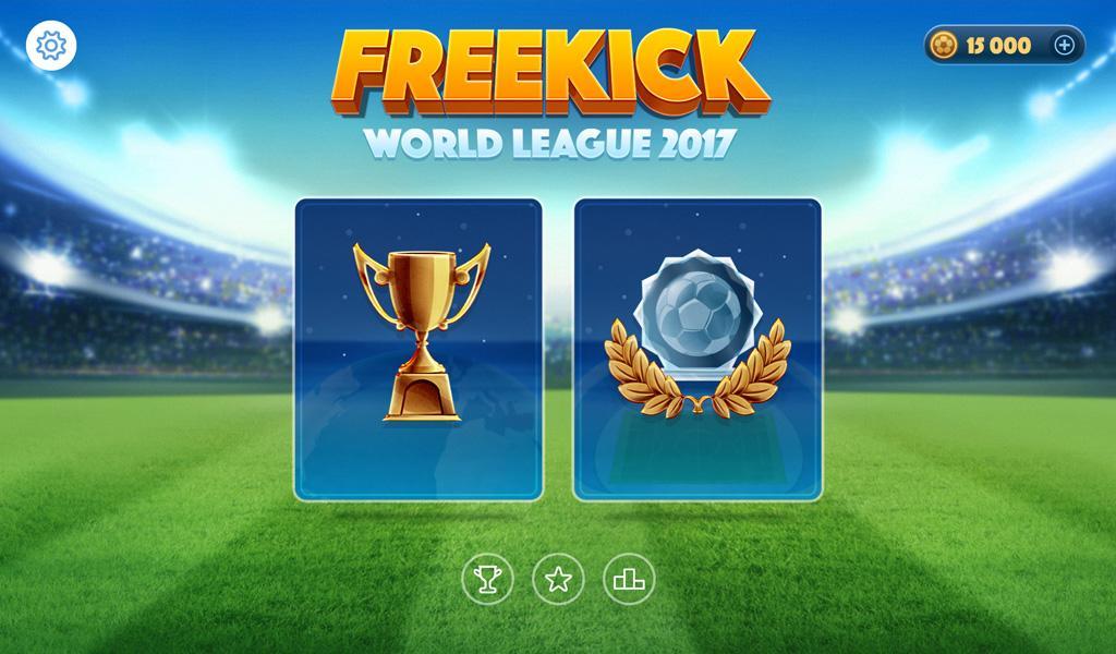 Скриншот игры Soccer World League FreeKick