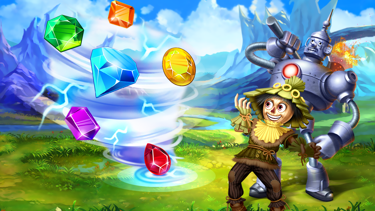 Jewels Star: OZ adventure Game Screenshot