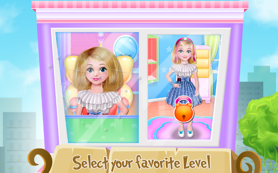 Hairdo Kids Salon Game Screenshot