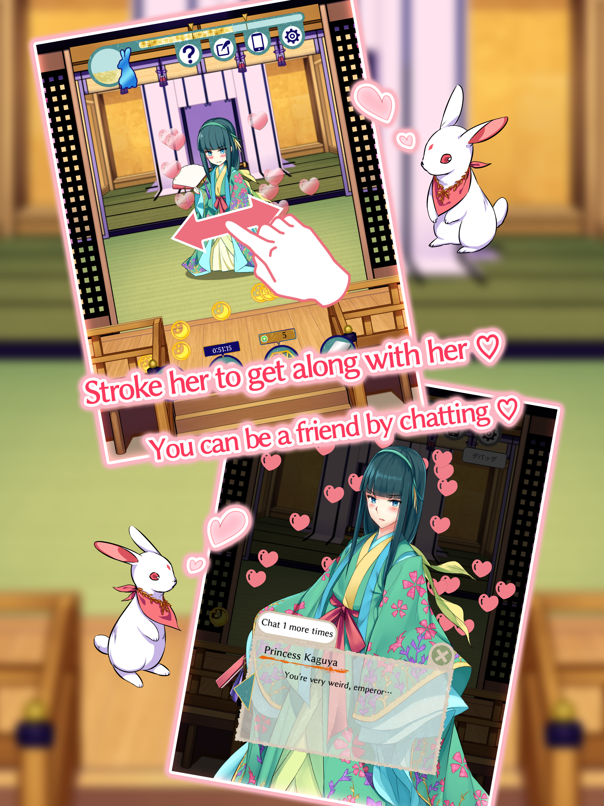Princess Kaguya's Quest Game Screenshot