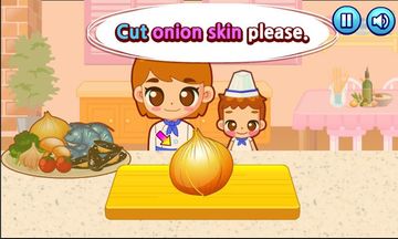 Скриншот игры Cook pasta with mom
