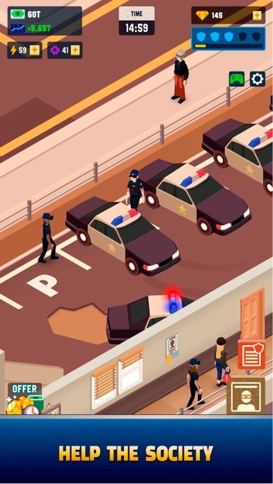 Idle Police Tycoon - Cops Game Game Screenshot