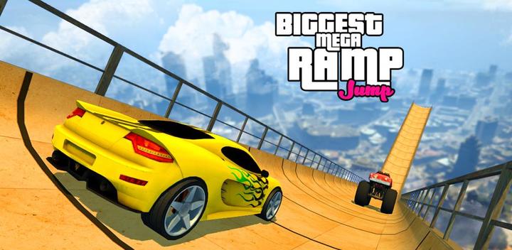 Banner of Biggest Mega Ramp Jump - Driving Games 1.8