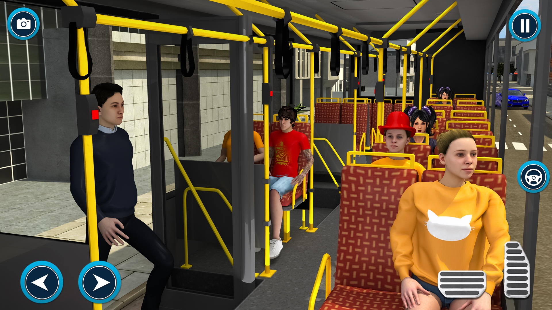 Cuplikan Layar Game Bus Simulator 2023 Offline