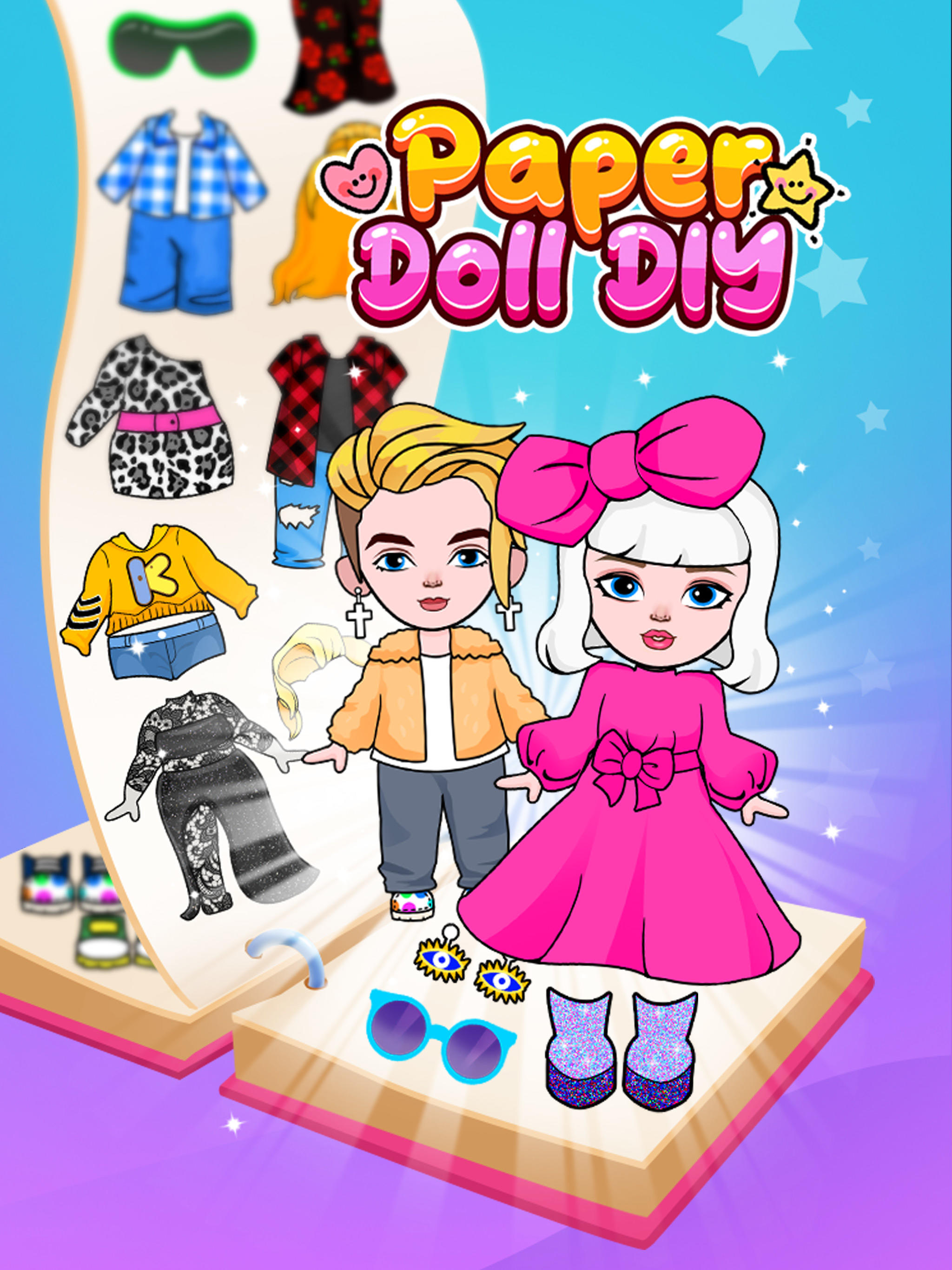 Paper Doll DIY Dress Up screenshot game
