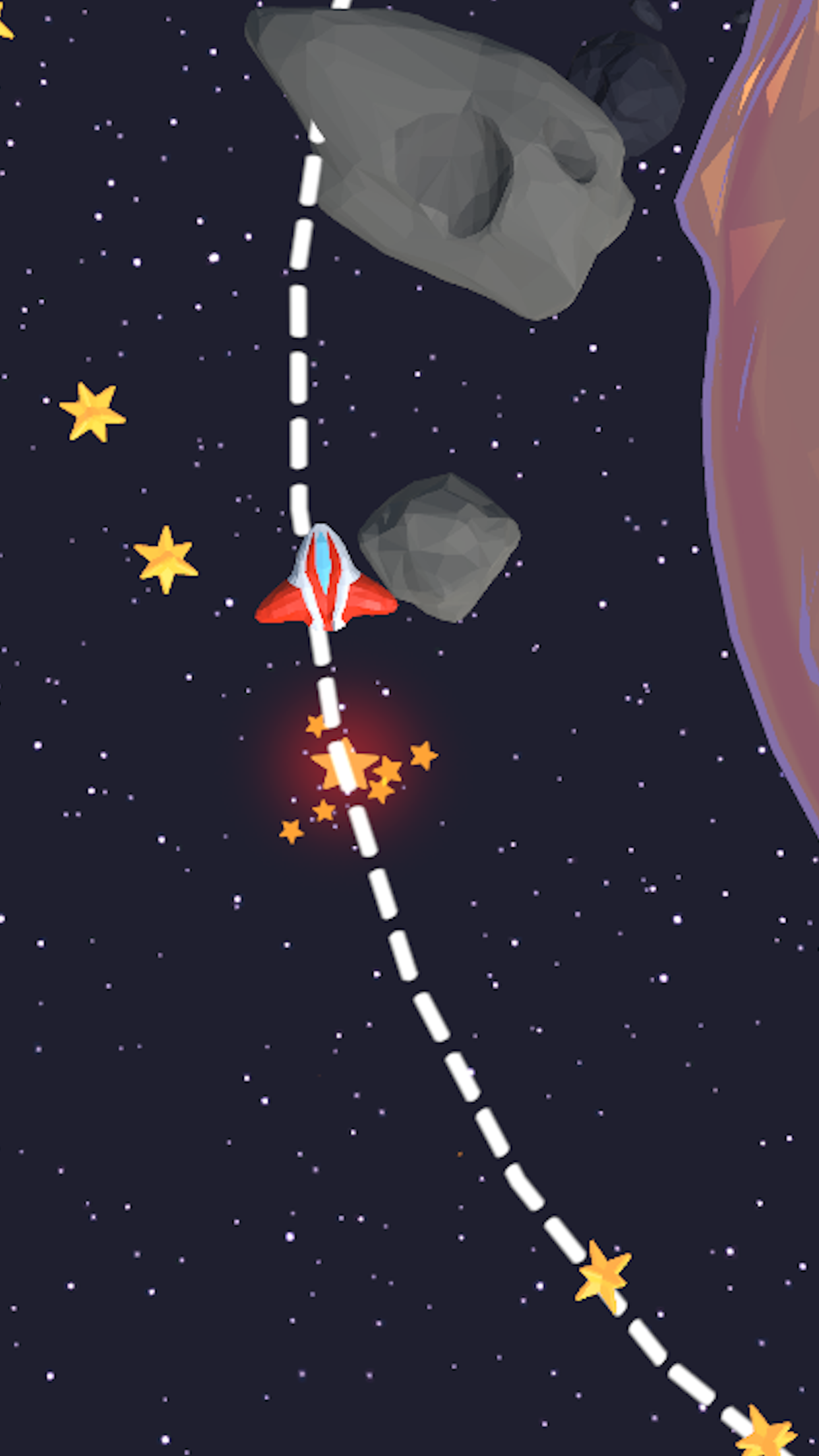 Orbital Journey Game Screenshot