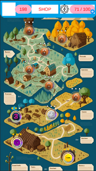 Скриншот игры Pazzlito: Tiles master