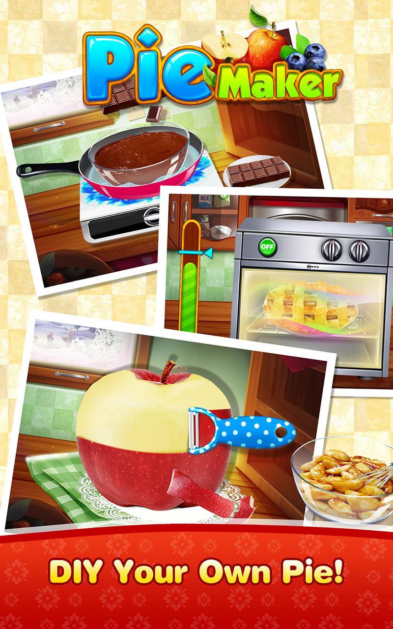 Pie Maker - Sweet Dessert Game ภาพหน้าจอเกม