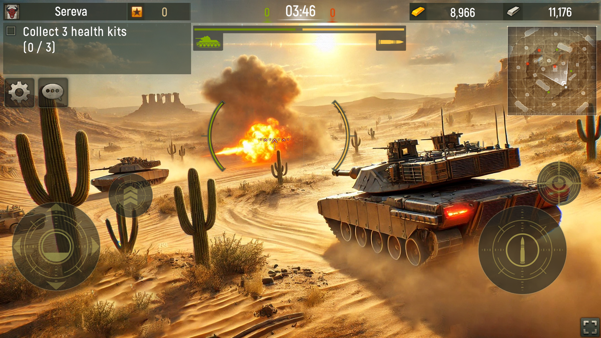 Grand Tanks：WW2 Panzer Shooter Game Screenshot