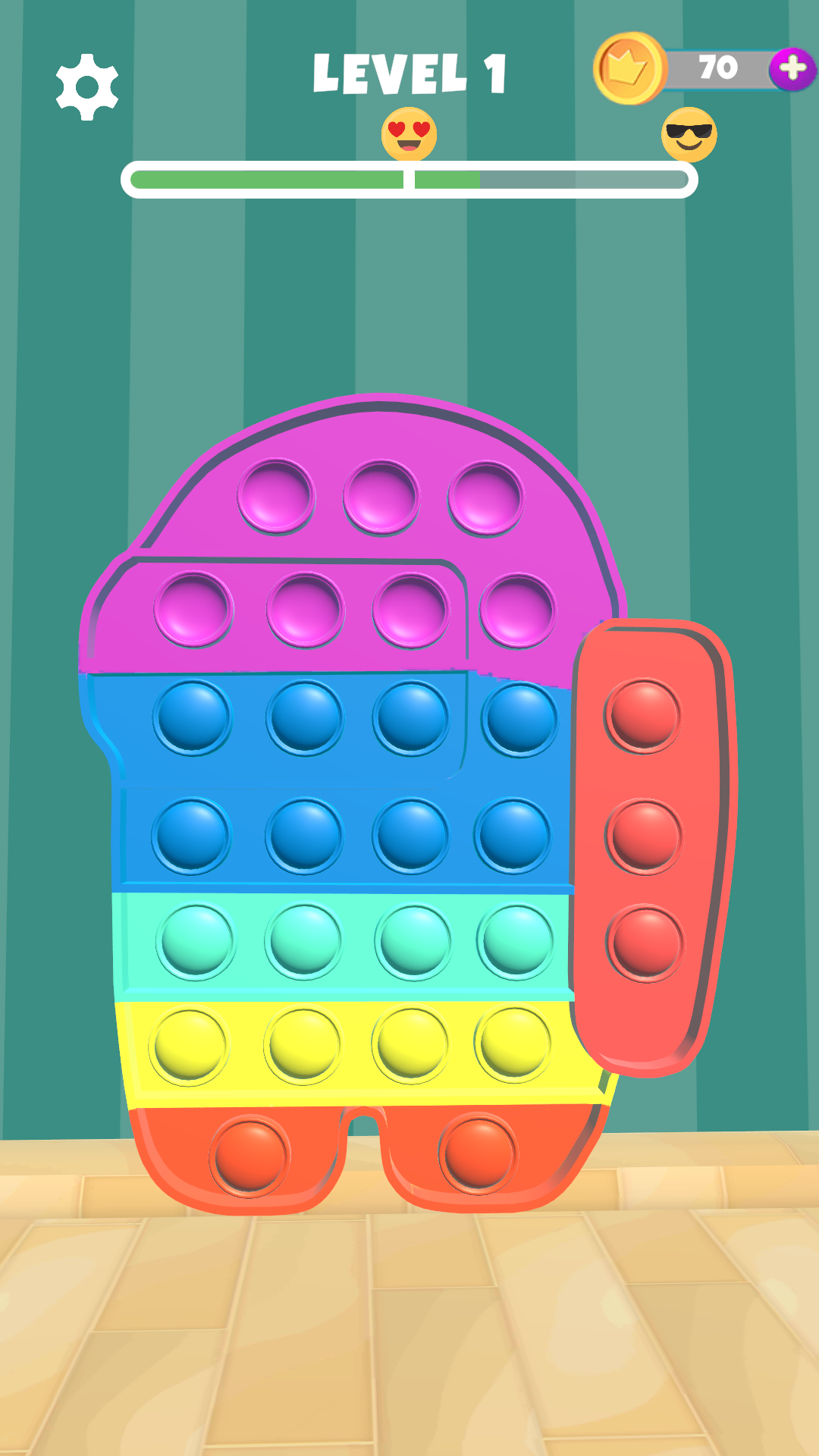 Скриншот игры Pop It Puzzle