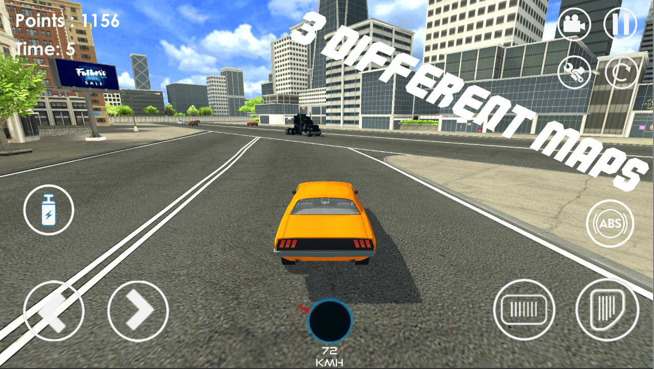 Screenshot 1 of Drift Racing - Simulador de condução de carro 