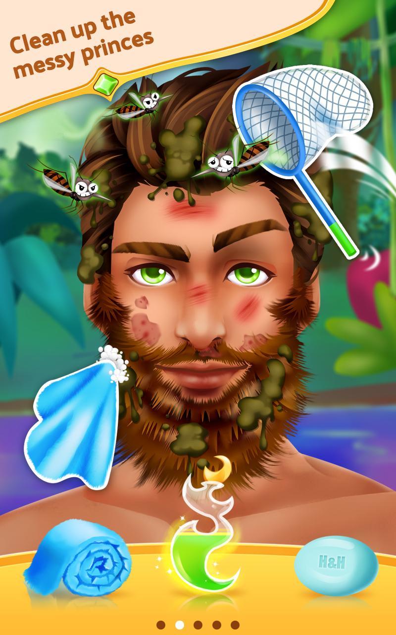 Prince Royal Wedding Shave Game Screenshot