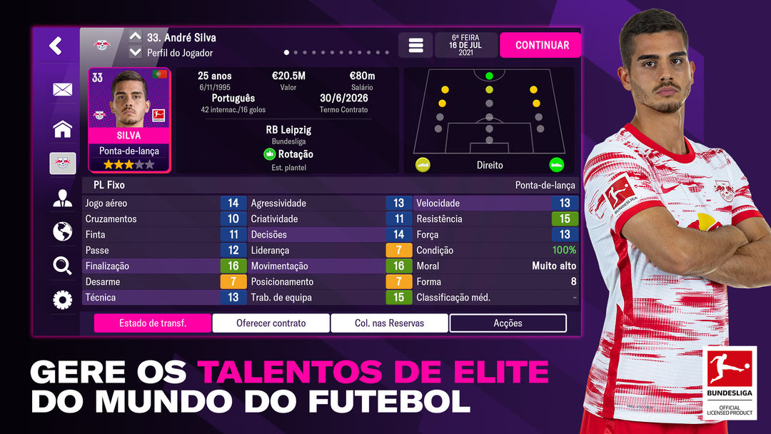 Football Manager 2022 Mobile ภาพหน้าจอเกม