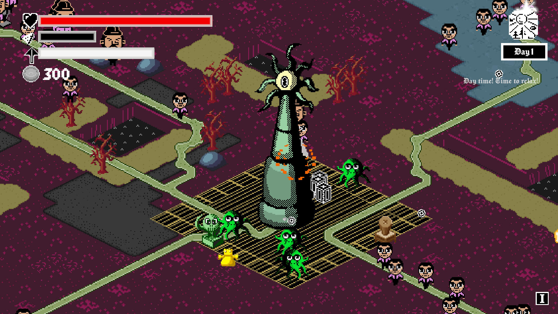 Cthulhu tower screenshot game