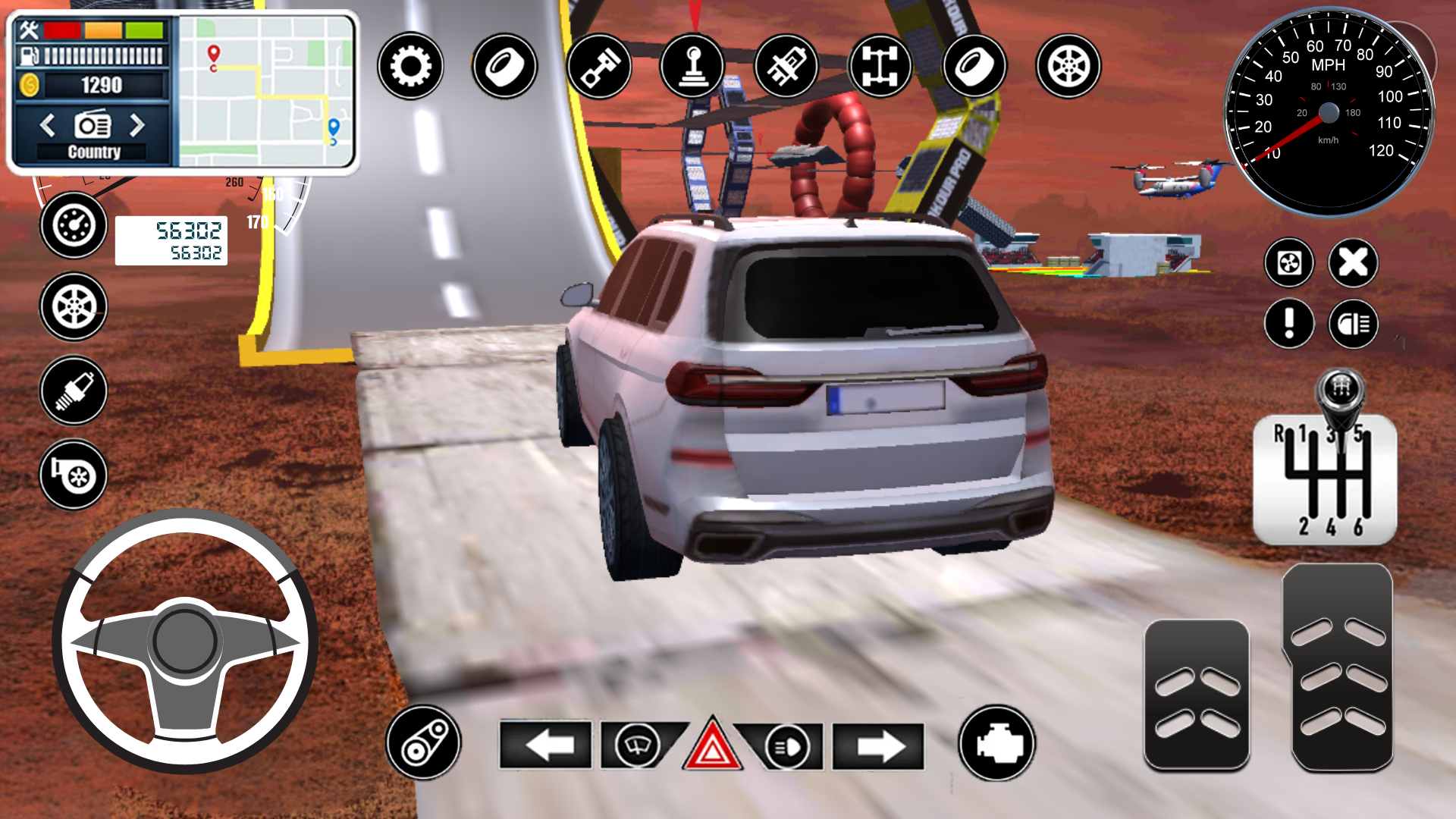 Screenshot of Mahindra Indian Car Game 3D