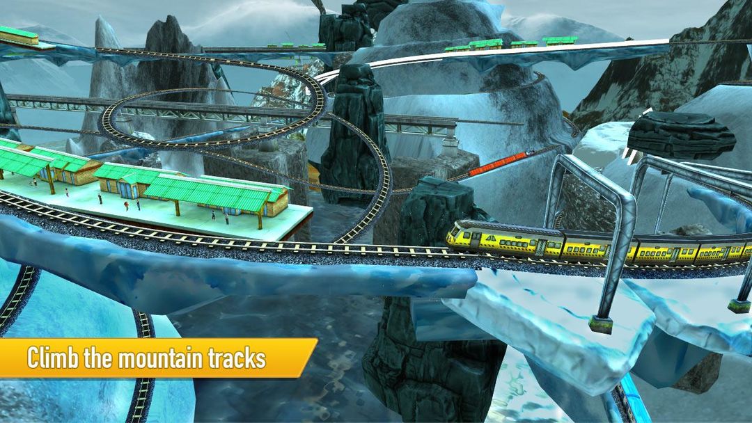 模擬火車上坡驅動器遊戲截圖