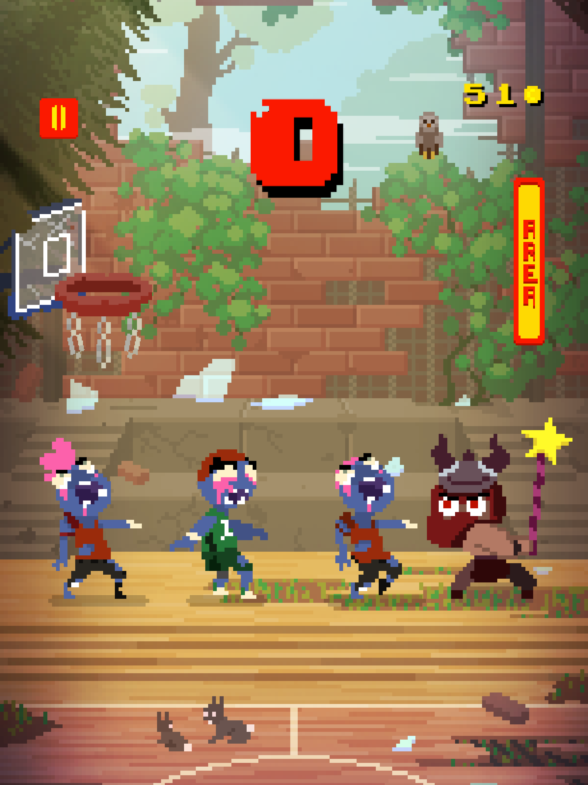 Basketball vs  Zombies Game Screenshot