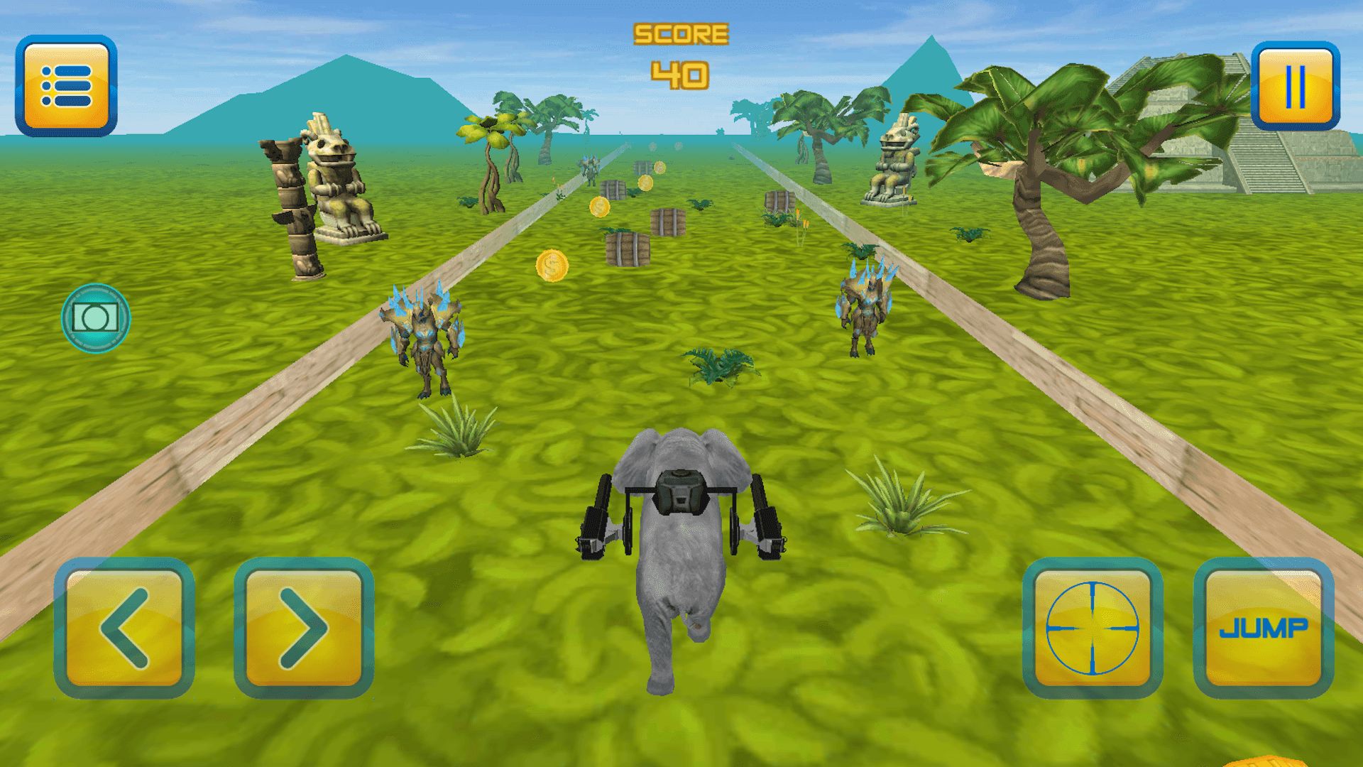 Armed Elephant Simulator 3D Game Screenshot