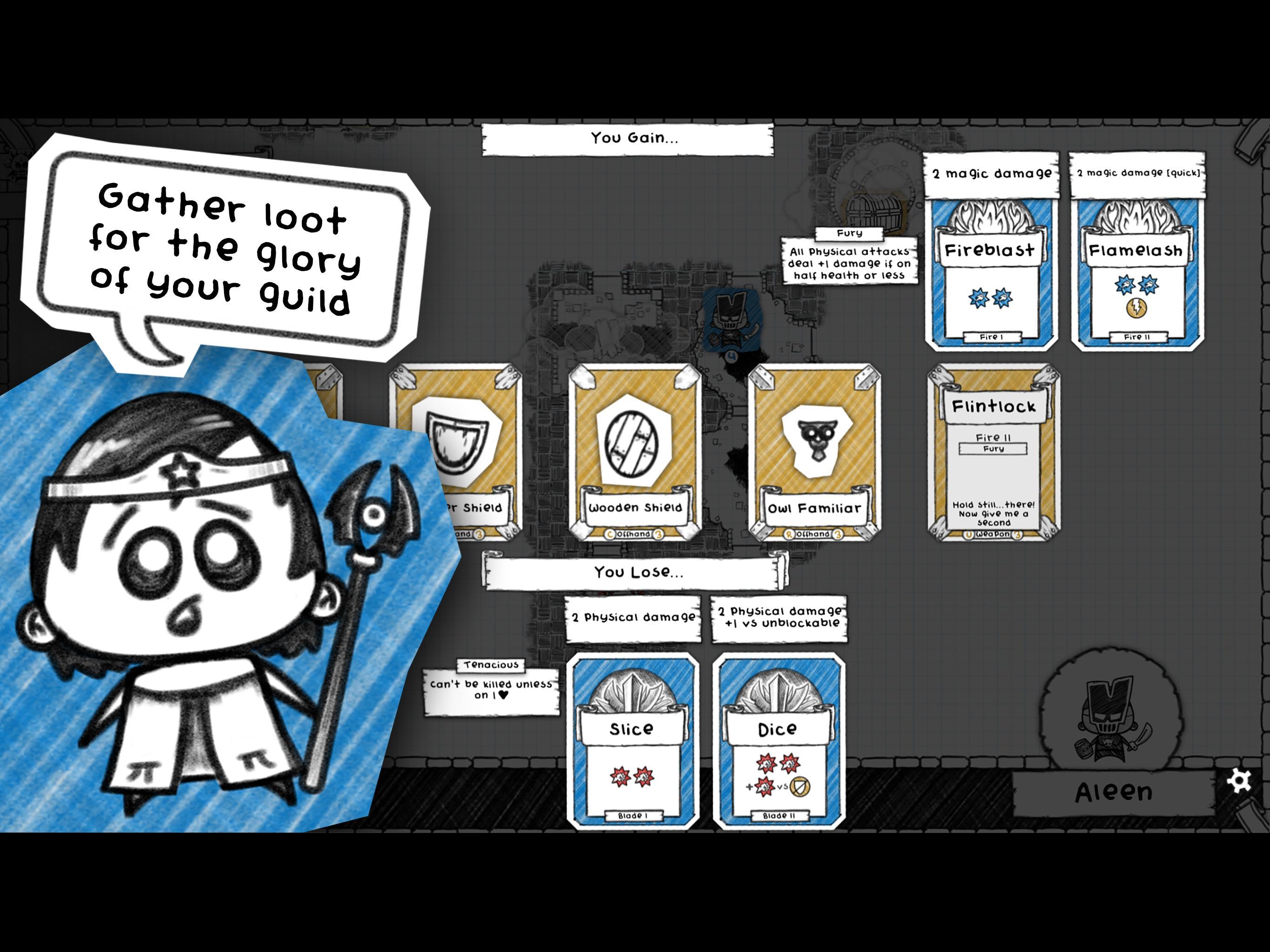 Guild of Dungeoneering Game Screenshot