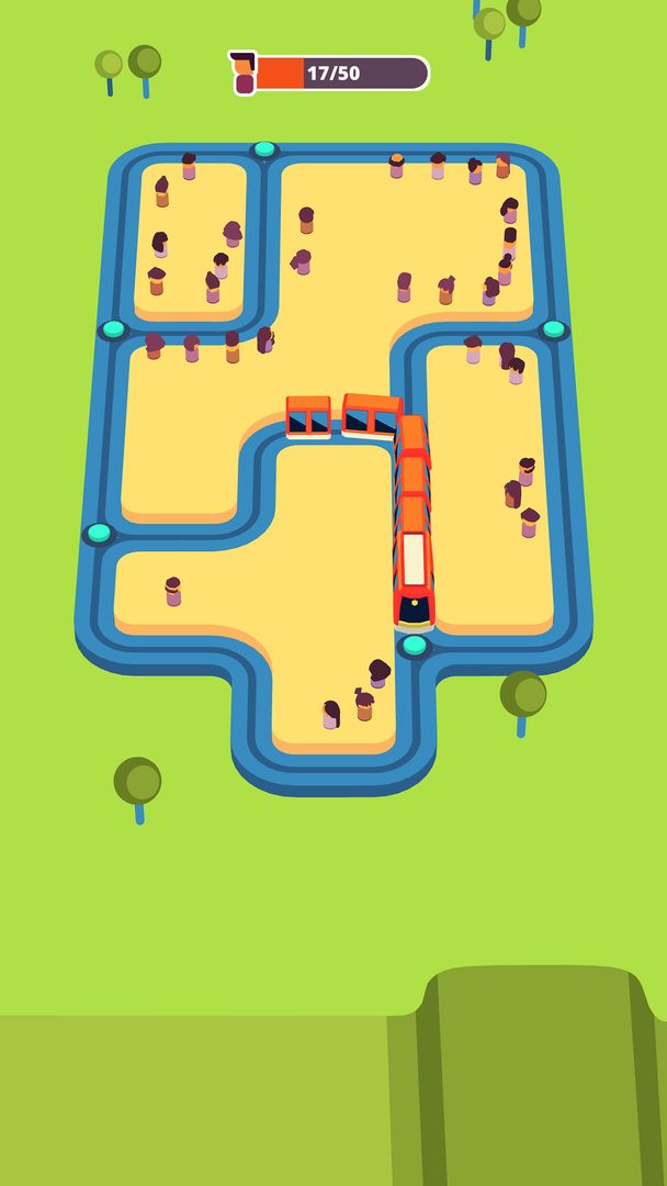 Train Taxi screenshot game