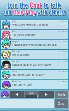 Gacha Memories - Anime Visual Game Screenshot