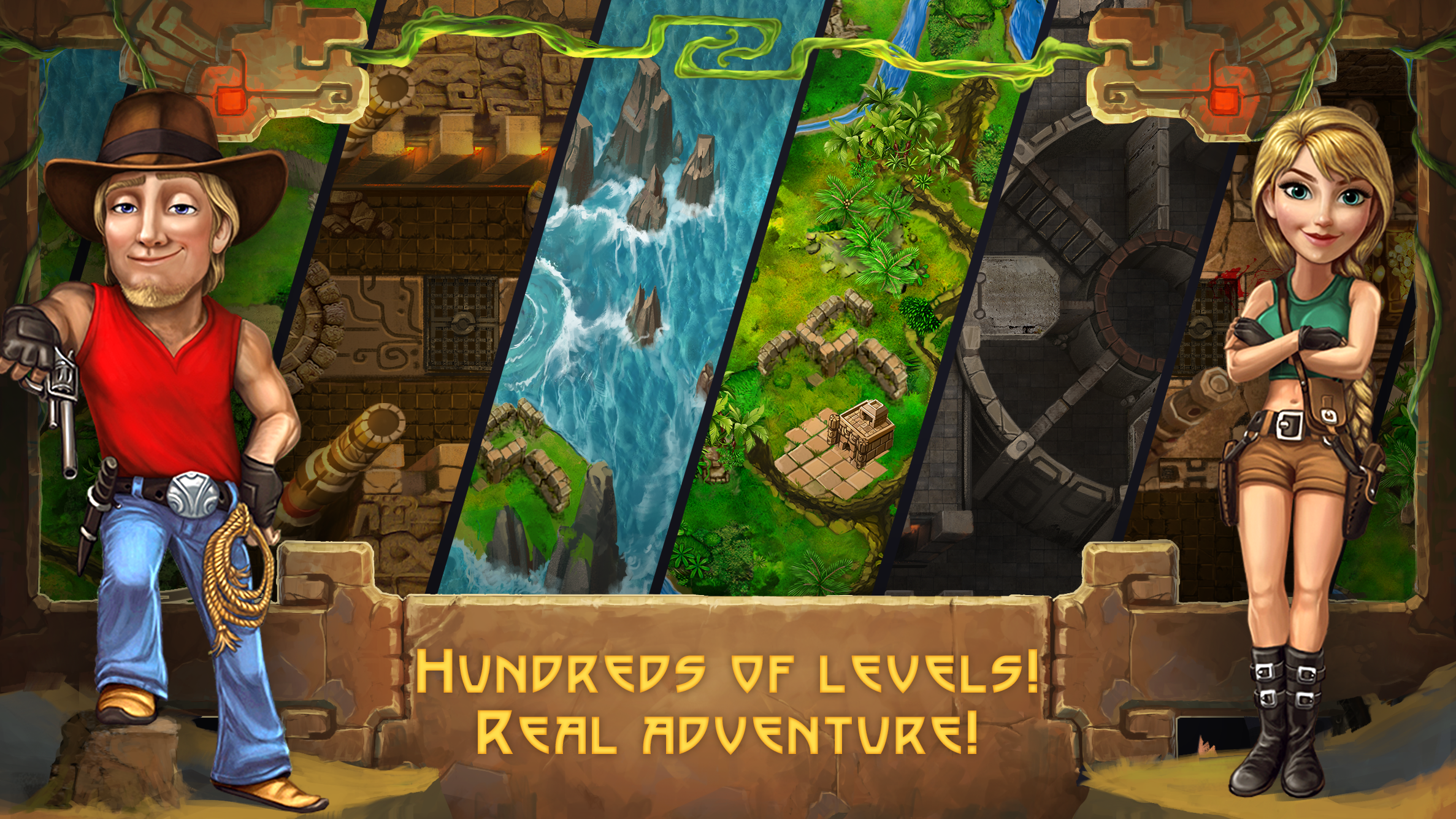 Lost Temple Maze - Escape from Labyrinth ภาพหน้าจอเกม